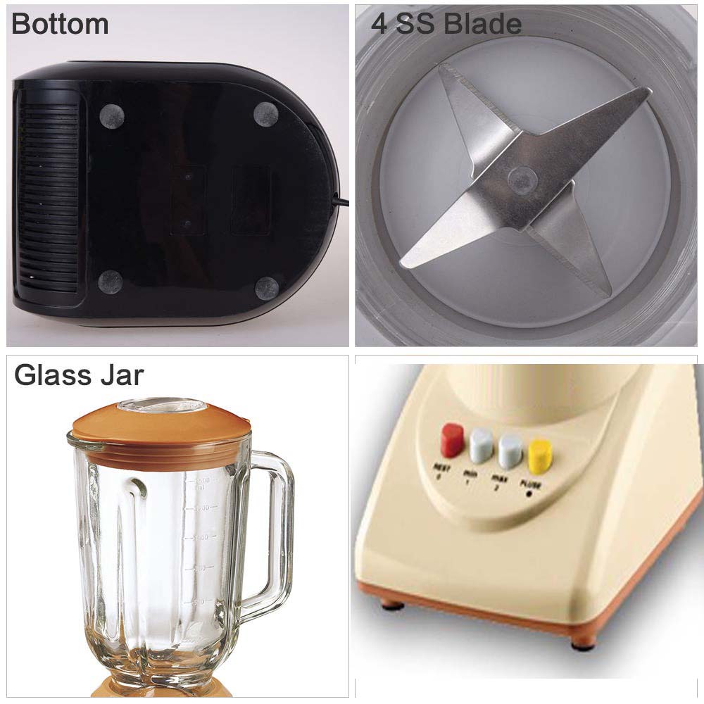 MBL-2005 Blender with Grinder - Commercial-Grade 2-in-1 Heavy Duty Blender & Food Processor Image