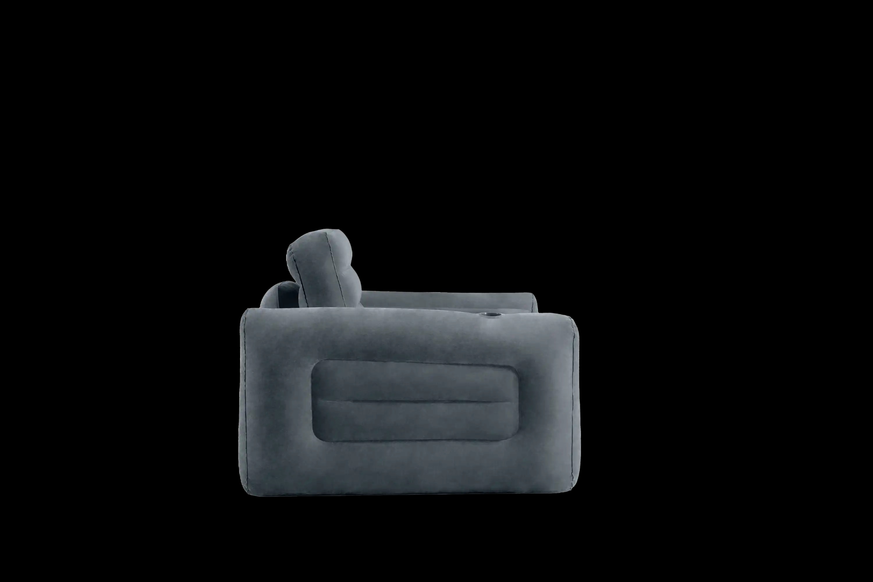 Foldable Inflatable Lazy Sofa Bed for One Person | Balcony Sofa, Garden, and Outdoor Furniture | Comfortable Home Chair Toy Image