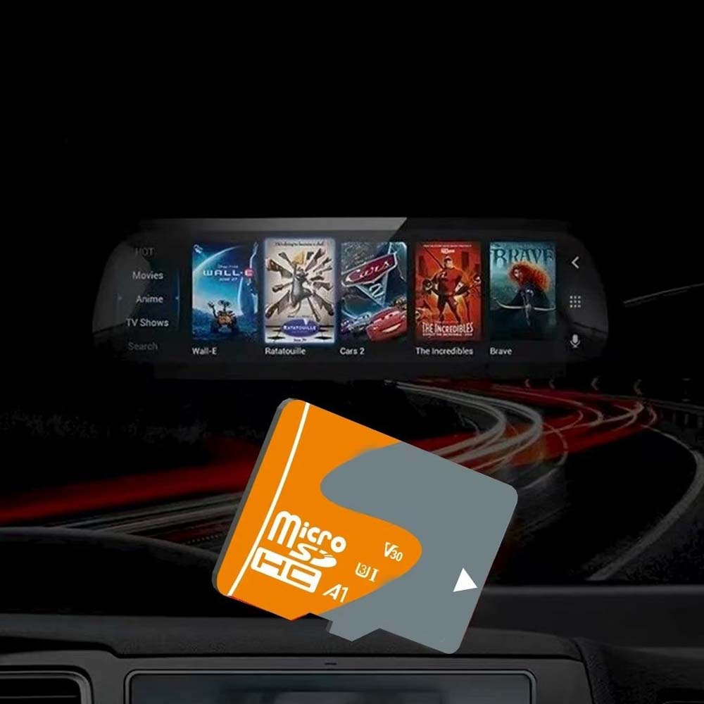 V102 64GB MicroSD Memory Card - Class 10 High-Speed TF Storage for 4K Video, Phones, Tablets & Cameras Image