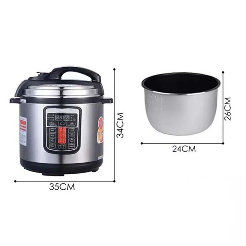10L Smart Multi-Cooker - High Pressure Rice Cooker & Electric Pressure Cooker with Digital Display, 12 Cooking Functions Image