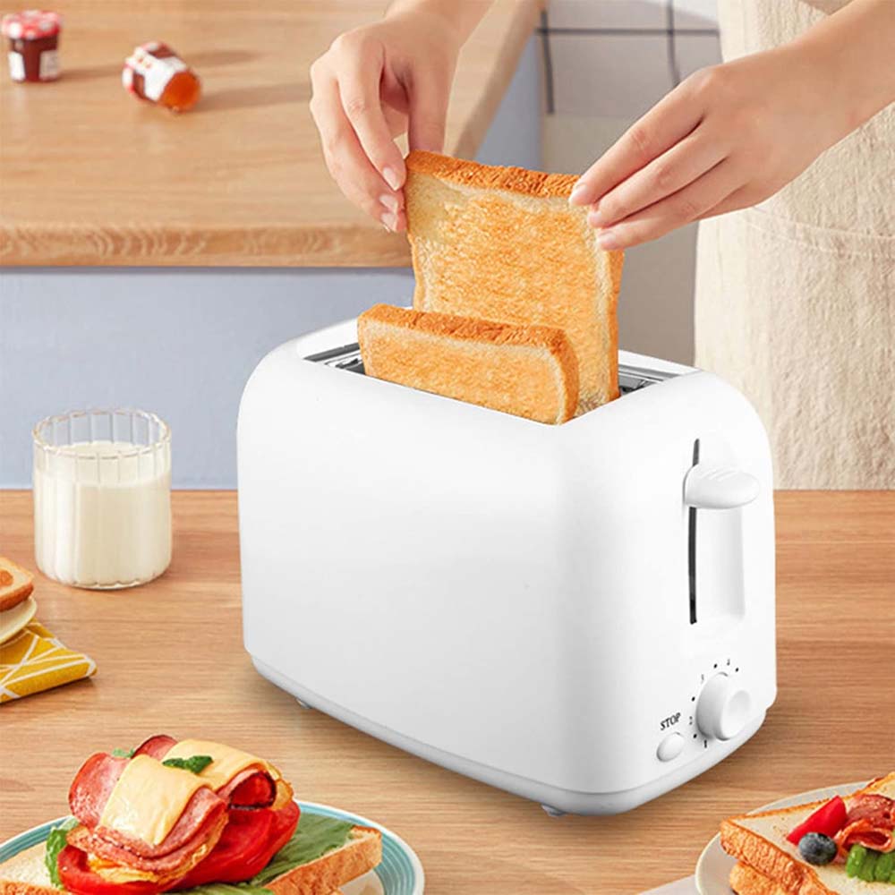 OE-506 2-Slice Toaster. 6-speed browning control, auto pop-up & removable crumb tray. Reliable for bread & sandwiches. Image