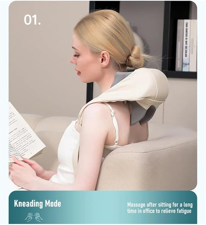 5D Kneading Shawl – Ultimate Chiropractic Back, Neck, and Shoulder Massager Image