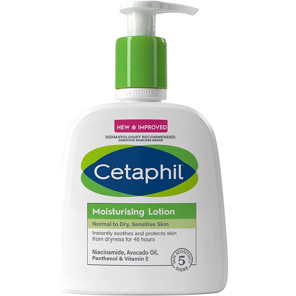 Cetaphil Moisturizing Lotion 591ml - Unscented Face & Body Lotion for Normal to Dry Sensitive Skin, Men & Women Image