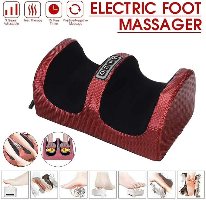 Multifunction Foot Massager Machine with Heat – Ultimate Comfort for Home and Office Image