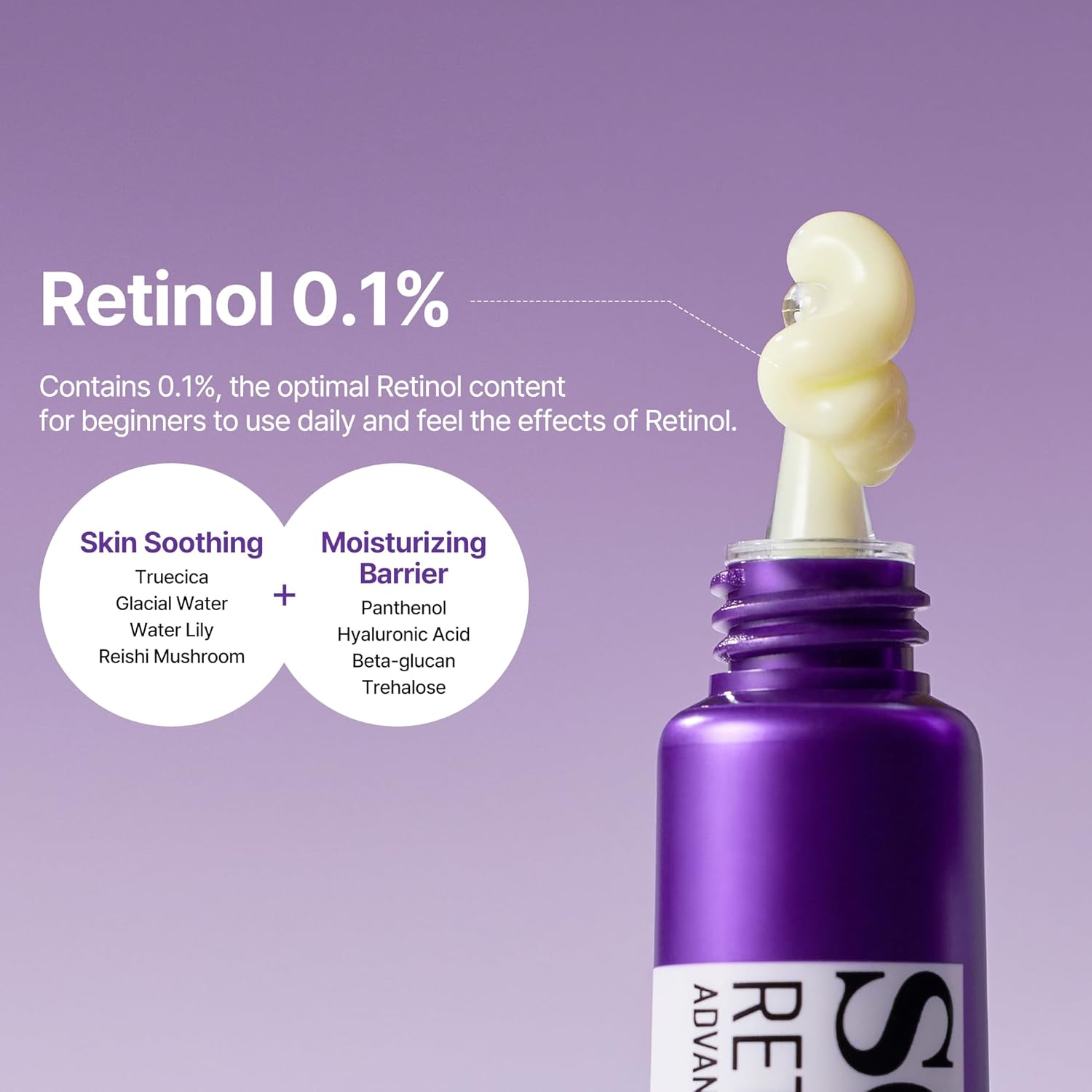 SOME BY MI Retinol Intense Advanced Triple Action Eye Cream – Korean Anti-Aging Eye Treatment with Retinol, Peptides & Niacinamide – 30ml / 1.01oz Image