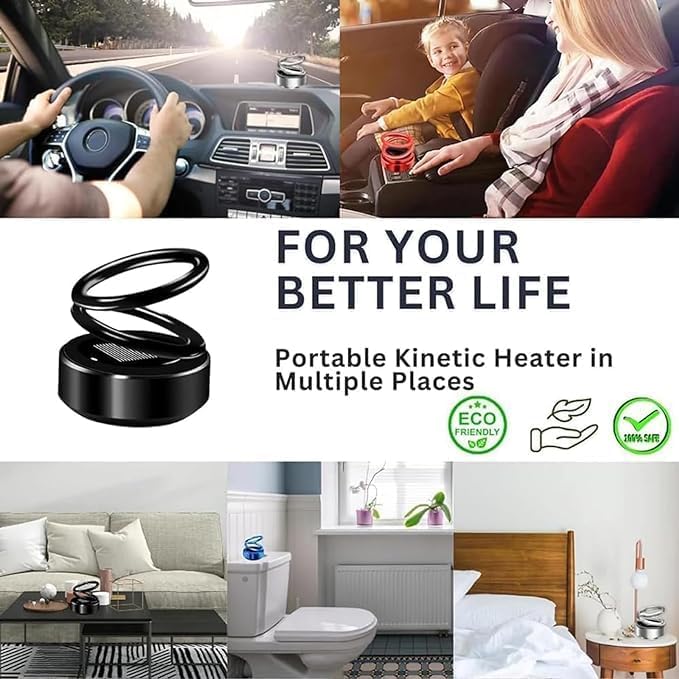 New Portable Kinetic Molecular Heater | Miniature, Efficient Heating Solution for Vehicles and Small Spaces | Stay Warm Anywhere Image