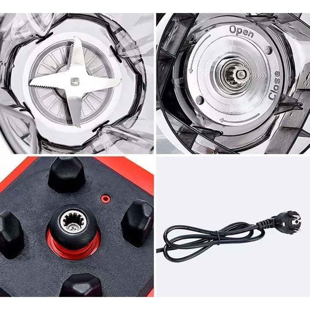 2-in-1 Electric Blender & Juicer - 4500W Heavy Duty Commercial Mixer for Hotels, Restaurants, Cafes & Household Use Image