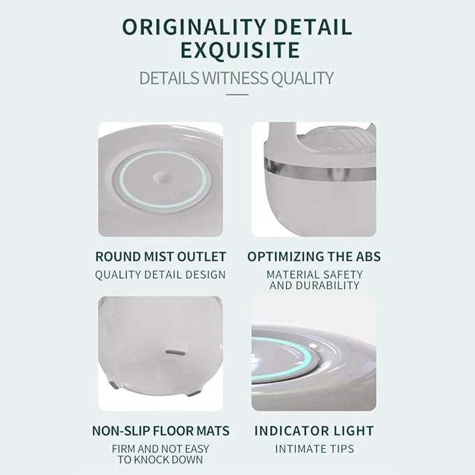 Anti-Gravity Bedroom Humidifier | A Fusion of Innovation and Comfort | Enhance Your Space with Soothing Moisture and Modern Design Image