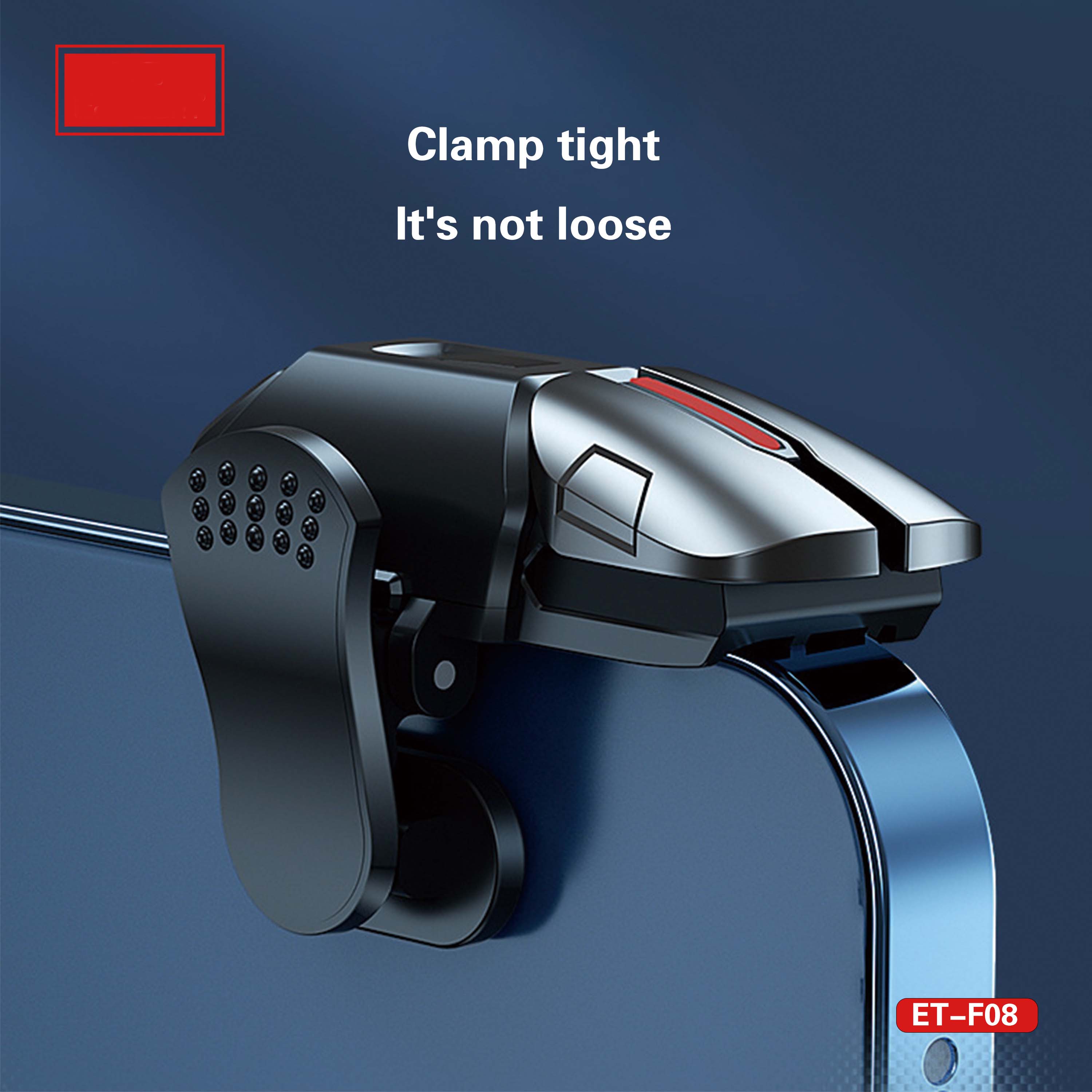 ET-F08 Mobile Game Trigger Controller - Clip-on Fire Buttons & Joystick for iOS/Android Gaming, No Bluetooth Needed Image