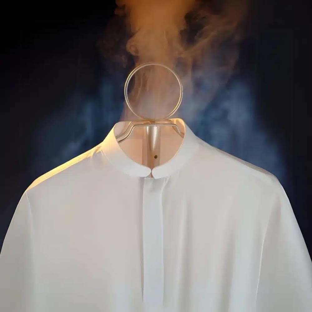 175cm Hanging Clothes Steamer Rack with Incense Burner - Multi-Color Space-Saving Garment Drying & Aromatherapy Stand Image