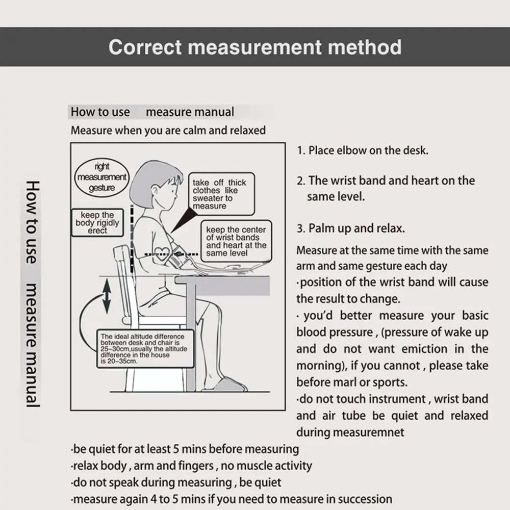 Digital Tensiometer - Automatic Arm Blood Pressure Monitor with Heart Rate Measurement, Professional Medical Equipment Image