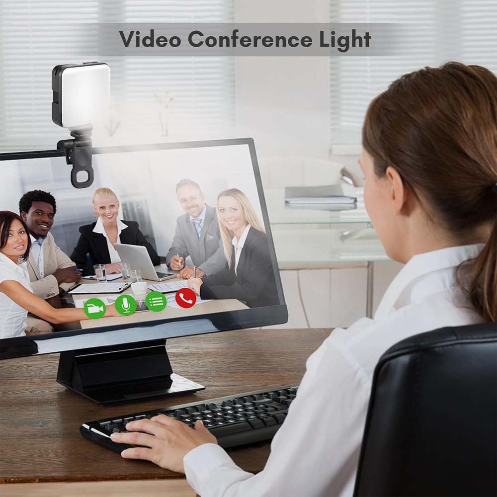 U80 LED RGB Phone Light - Mini Portable Fill Light with 16 Million Colors for Photography & Video Recording Image