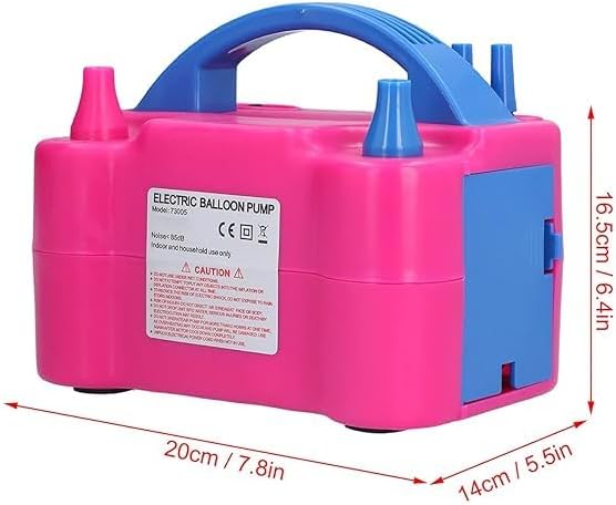 Electric Balloon Pump with Storage Box Design | Long Air Outlet for Efficient Inflation | Quick and Convenient Setup Image