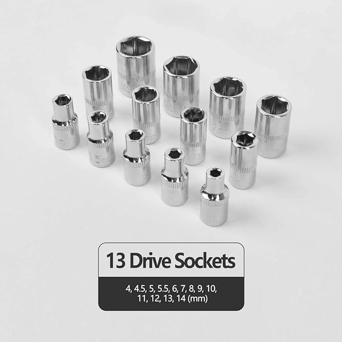 46pcs Manual Machine Auto Repair Combination Tool Set – Essential Kit for Every Handyman Image