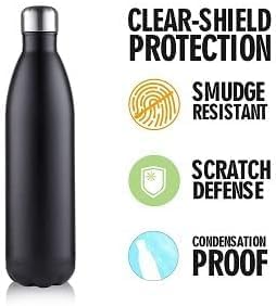 Stainless Steel Double Wall Cola Water Bottle | Maroon, 500ml | Keeps Hot & Cold up to 4 Hours | (Black-05) Image