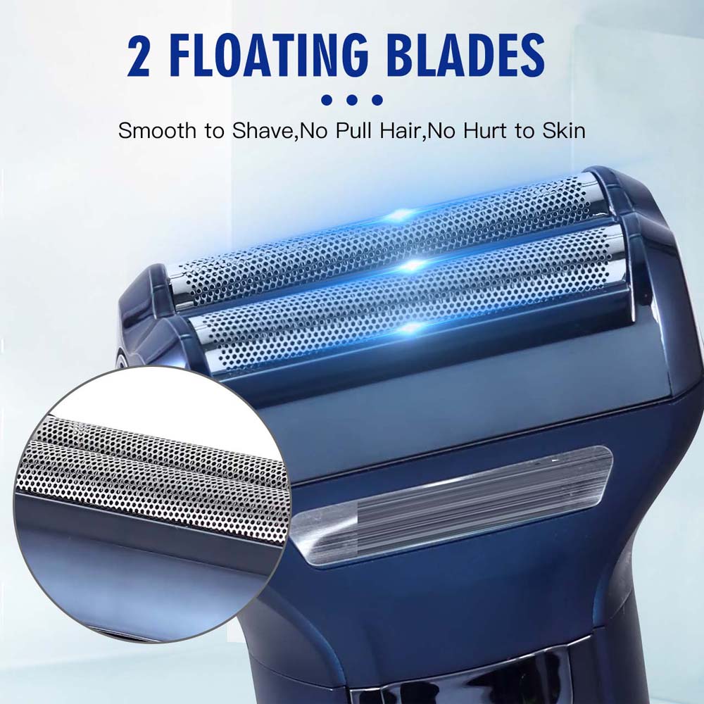 DL-9021 3-in-1 Hair Clipper Set - Rechargeable USB-C Trimmer with Digital Display & Interchangeable Blades Image