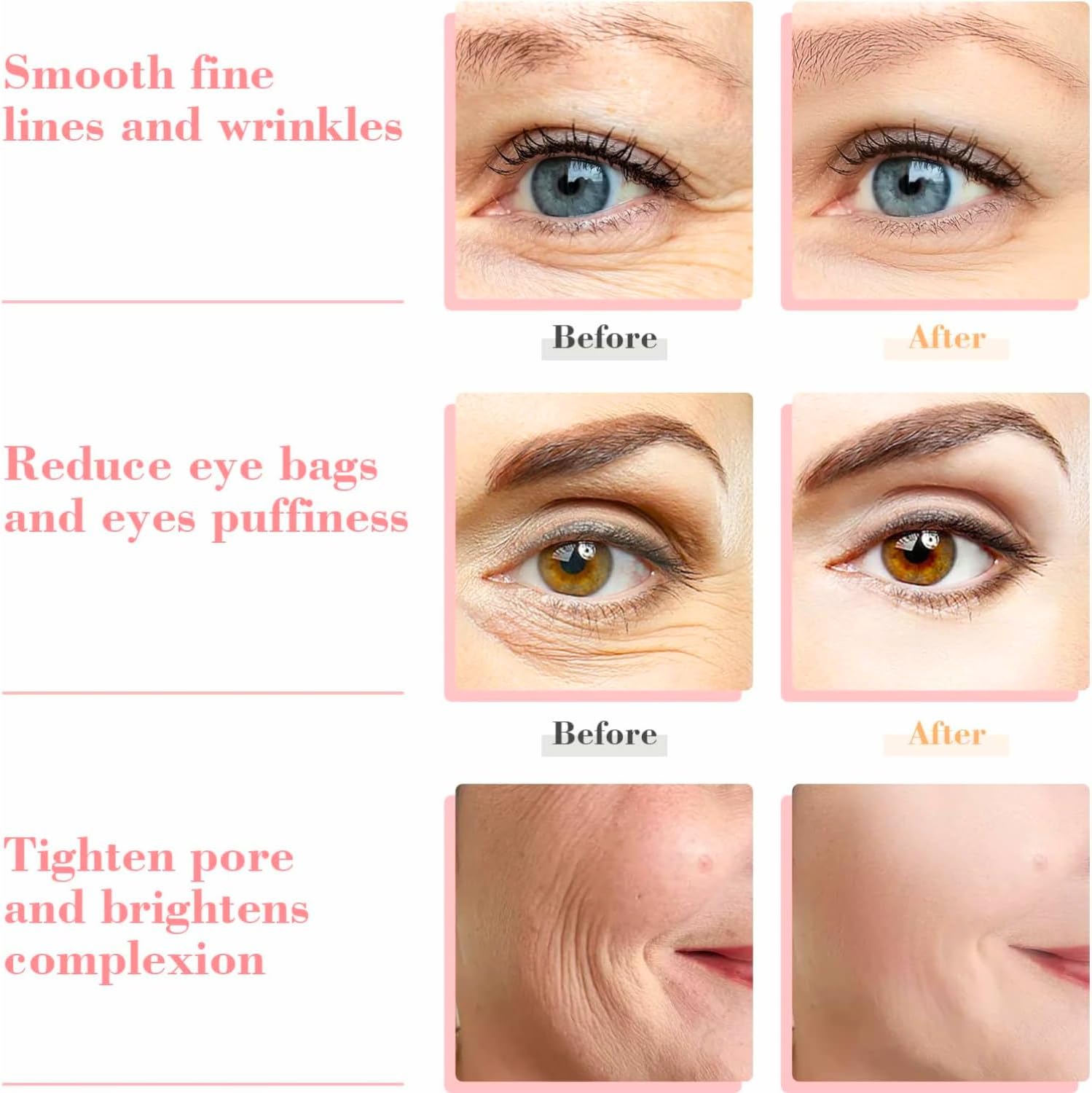 2-Pcs Facial Ice Globes. Cryo roller balls to reduce puffiness, dark circles & wrinkles. Cold therapy facial massager. Image