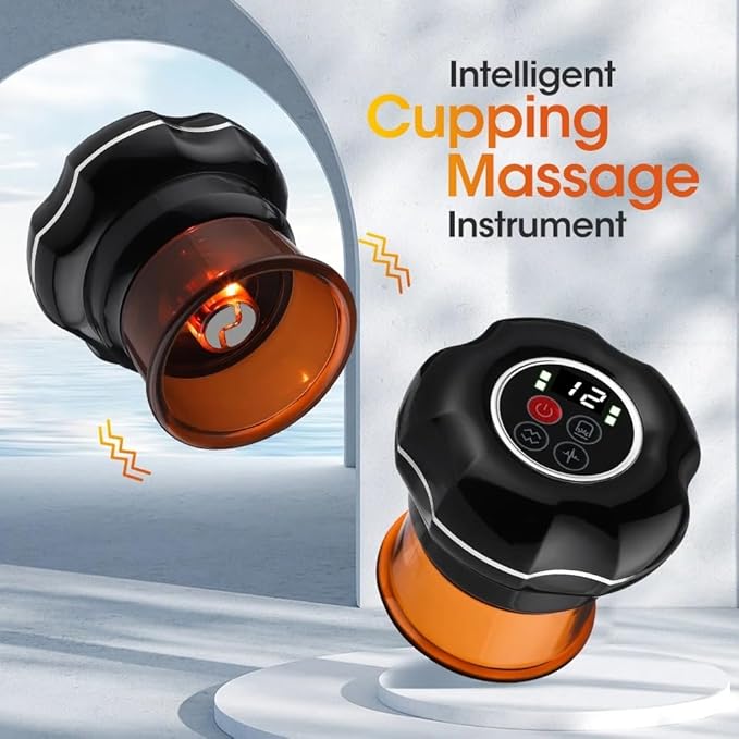 Cupping Massage Jars – Revolutionize Your Wellness Routine with Vacuum Suction & Heating Therapy Image