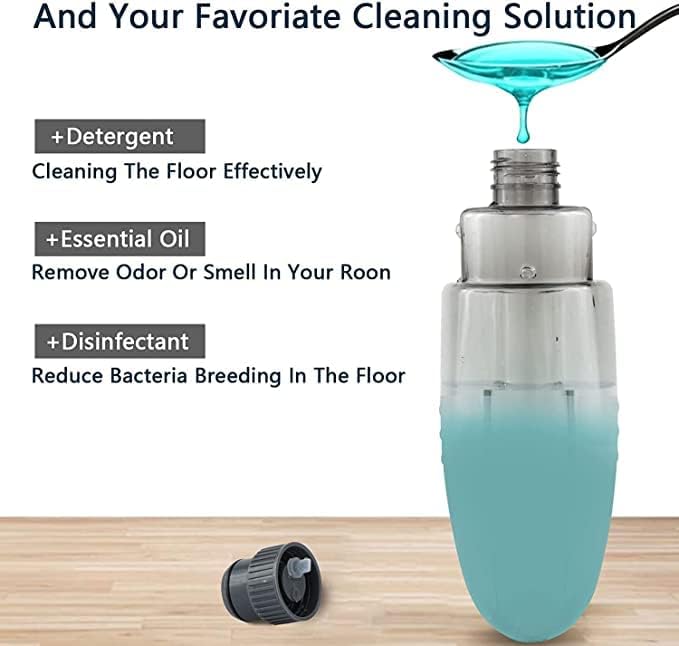 Microfiber Spray Mop – 360° Spin, Wet & Dry Floor Cleaner with Washable Pads & 360ML Tank for Easy Cleaning Image