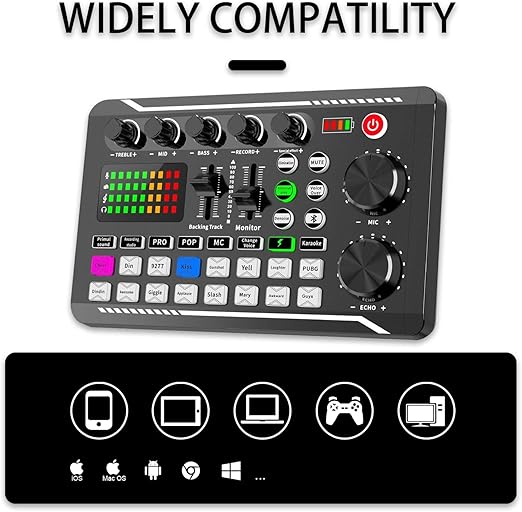 Ultimate Podcasting Ensemble – V9 Mixer, BM800 Microphone & Integrated Sound Card Image