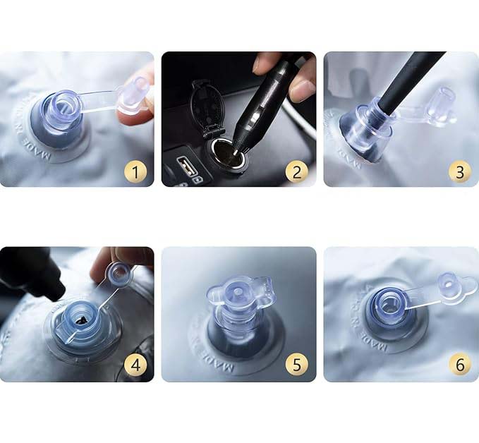 Car Air Mattress for Toyota Corolla Cross GR Hybrid | Portable Inflatable Camping Travel Bed | Comfortable Resting Mat Image