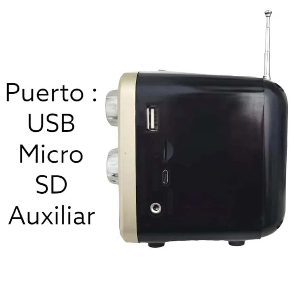 DX-2447 Bluetooth Speaker. Wireless portable speaker compatible with mobile devices for music & hands-free calls. Image