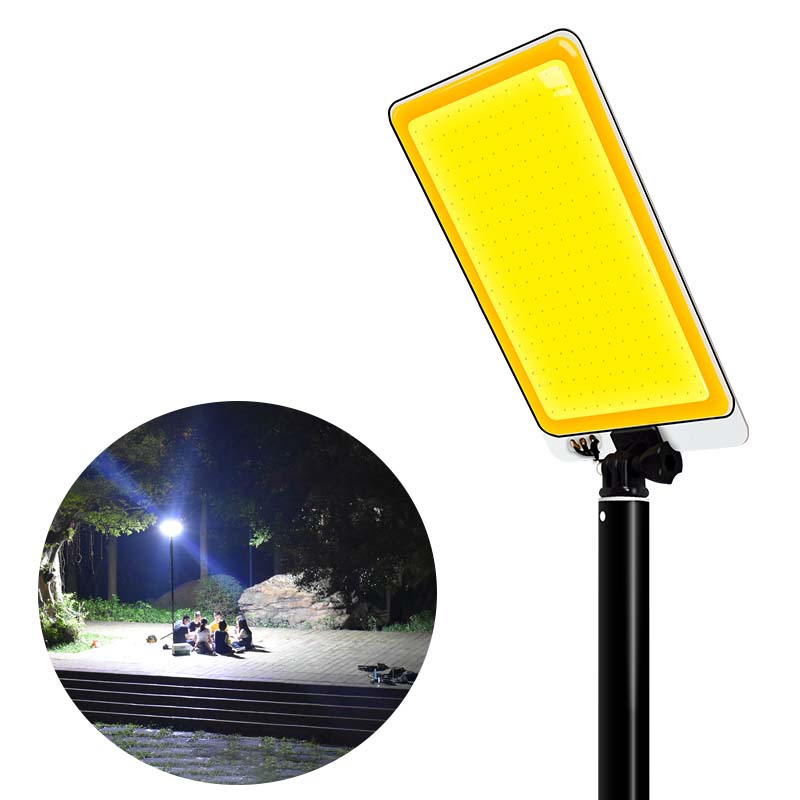 DC 12V BBQ Night Party Lighting | Dual Color White & Yellow Outdoor Portable Telescopic Rod LED Camping Light Image