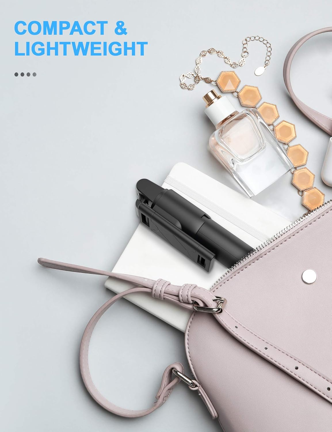 3-in-1 Bluetooth Selfie Stick Tripod Monopod with Remote Control, Telescopic Selfie Stick with Aluminum Alloy Material, Portable & Lightweight, Compatible with iPhone & Android Smartphones - Ideal for Travel, Parties, Weddings, and Group Photos Image