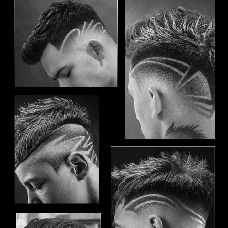 Kemei KM-2299 Professional Cordless Hair Clipper  1200mAh USB rechargeable trimmer for barber-grade haircuts at home or salon. Image