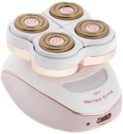 Electric Rechargeable Epilator for Women | Pain-Free Shaver for Legs and Body | Smooth, Long-Lasting Results Image