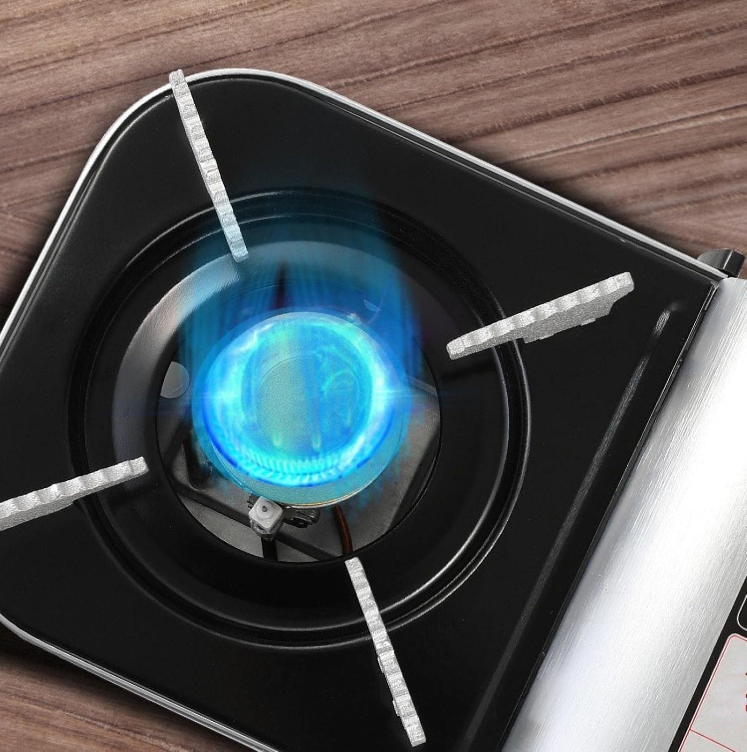 Gas Cooker Outdoor Mini Square Stove | Portable Folding Gas Stove | Camping Stove | Cooking Appliance for Outdoor Adventures Image