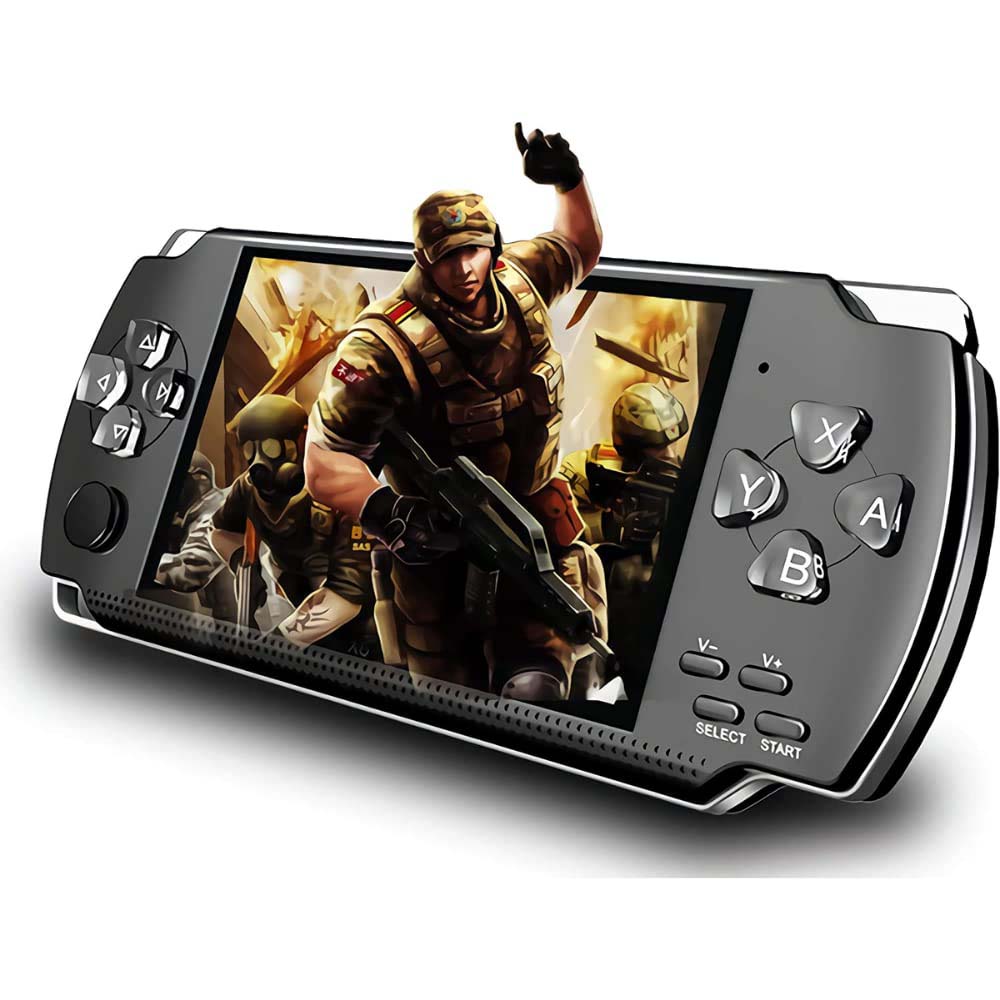 Classic Handheld Gaming Console – 4.3-Inch Display with 200 Retro Games and Integrated Camera Image