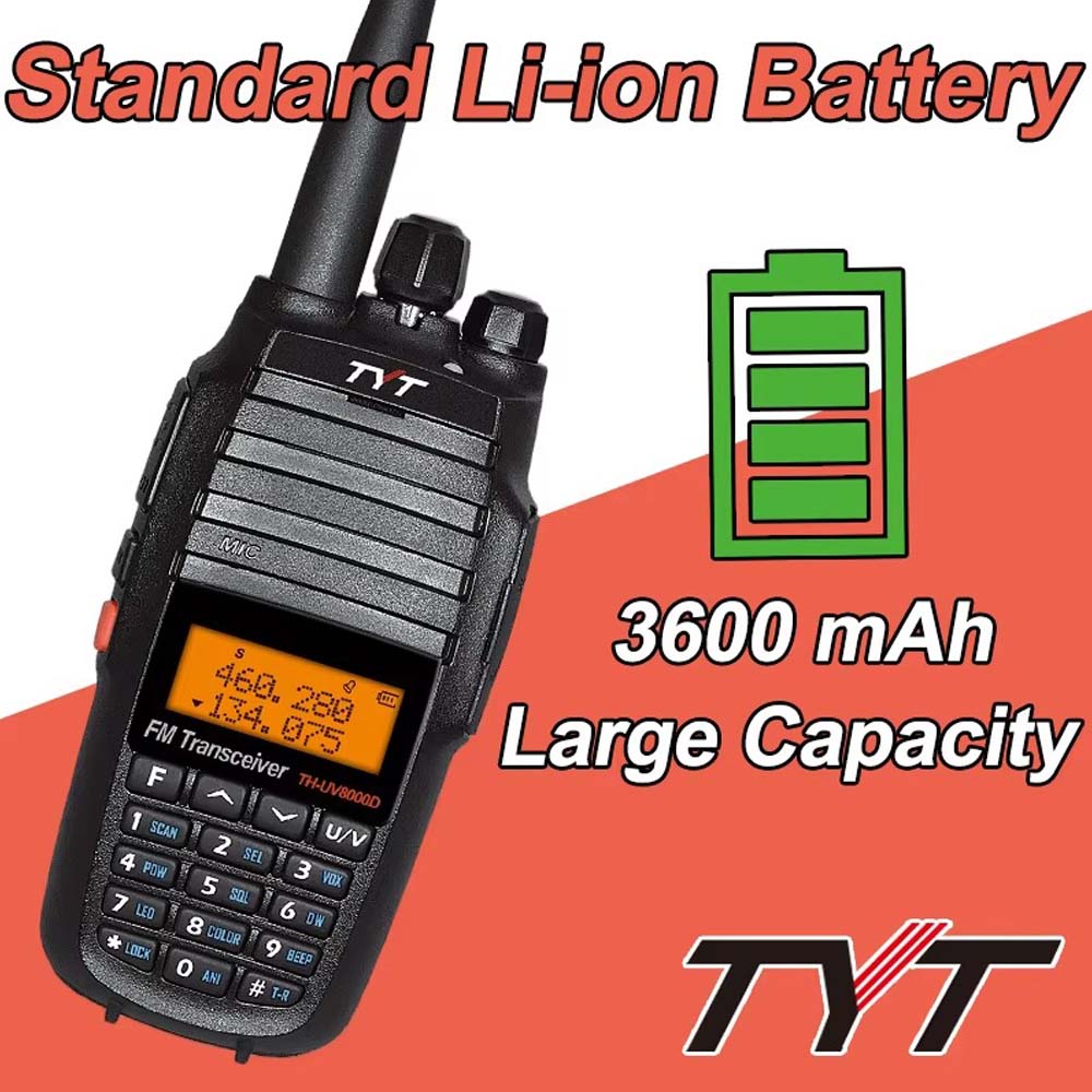 TYT TH-UV8000 OEM Mini FM Portable Walkie-Talkie. Long-range 10km Hoki Toki for outdoor & professional use. Compact design. Image