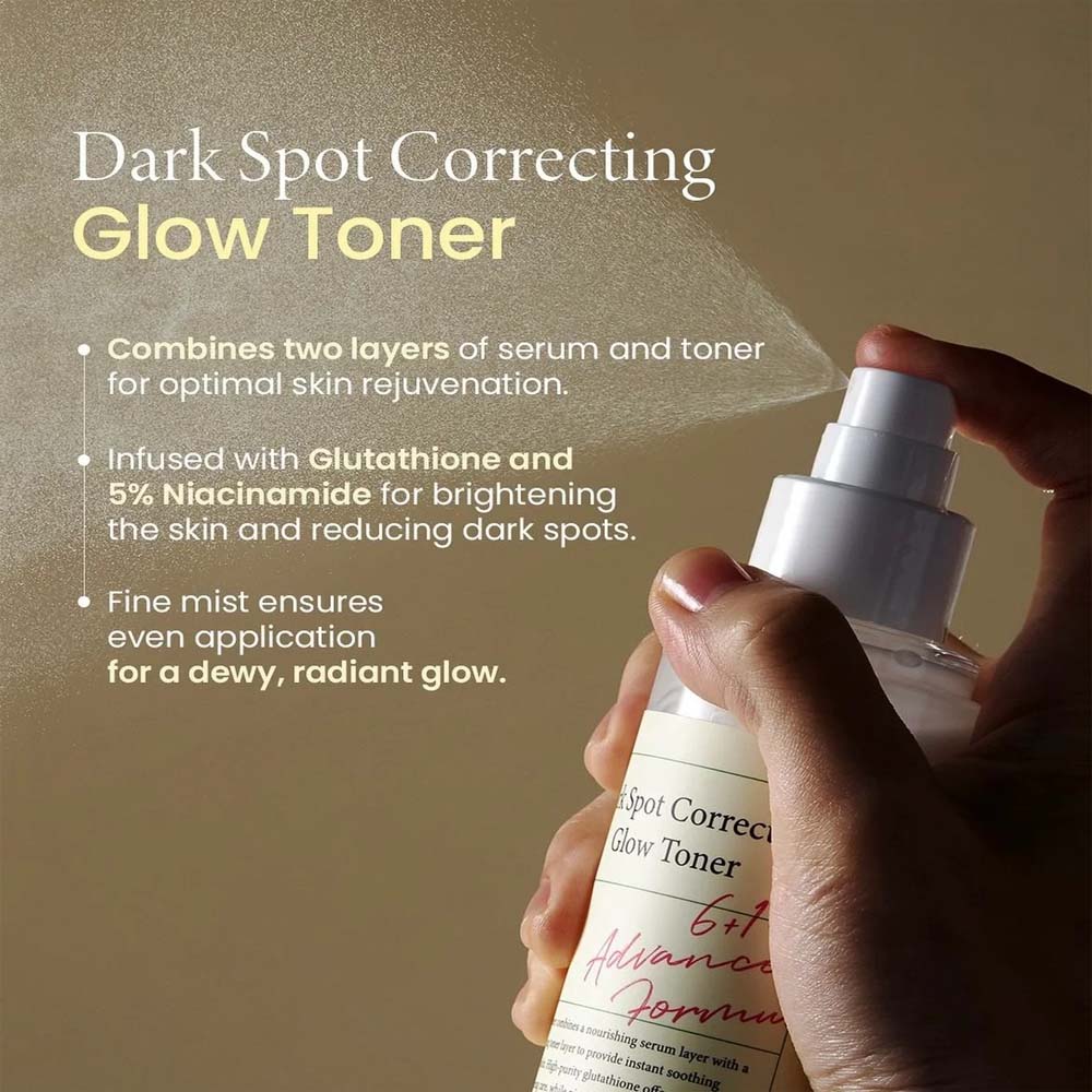 AXIS-Y Dark Spot Correcting Glow Toner - 5% Niacinamide, Glutathione & Hyaluronic Acid, Brightening Vegan Toner, 4.22oz Image