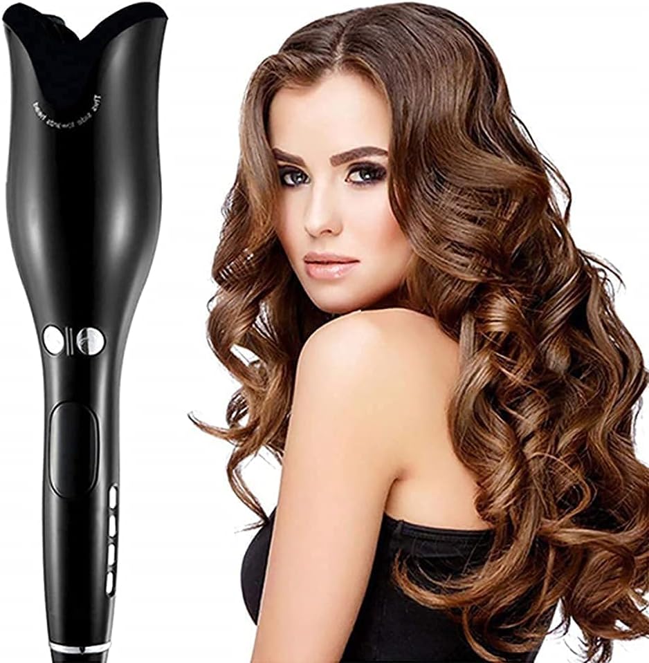 Spin N Curl Ceramic Rotating Hair Curler | Easy-to-Use Auto-Curling Tool for Perfect Curls and Waves Image