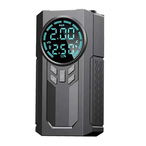 4-in-1 Portable Car Jump Starter, Air Pump, Power Bank Image