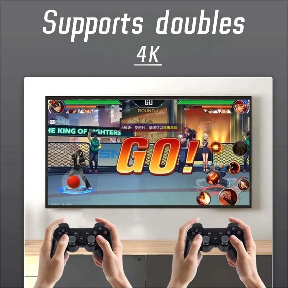 Retro Game Stick Lite - Plug & Play Console with 20,000+ Games, Dual 2.4G Wireless Controllers, 64G Storage (HDMI Ready) Image
