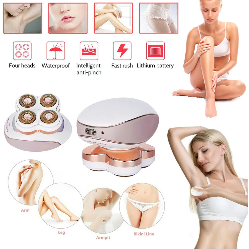 Flawless Legs Women's Hair Remover – Painless, Portable & Rechargeable Wet/Dry Epilator for Silky Smooth Skin (Men & Women) Image