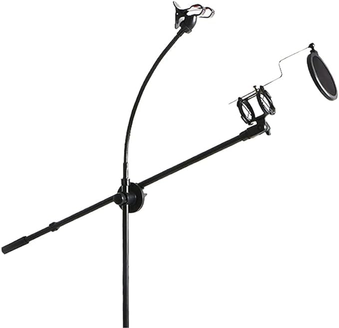 SJ-10 Tripod Microphone Stand | Durable, Adjustable, and Portable Design for Professionals | Ideal for Studio and Stage Use Image