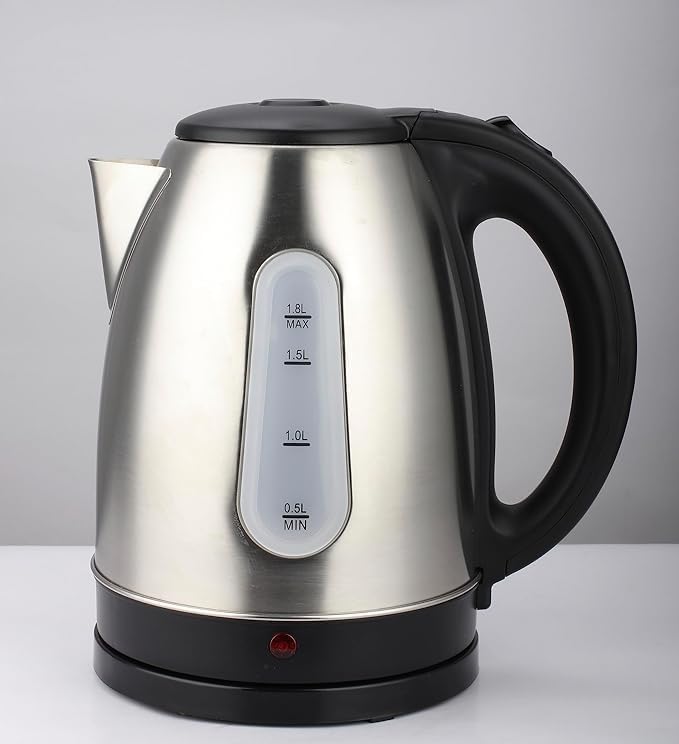 Stainless Steel Kettle – Efficient and Safe 1.8L Water Boiler for Your Kitchen Image