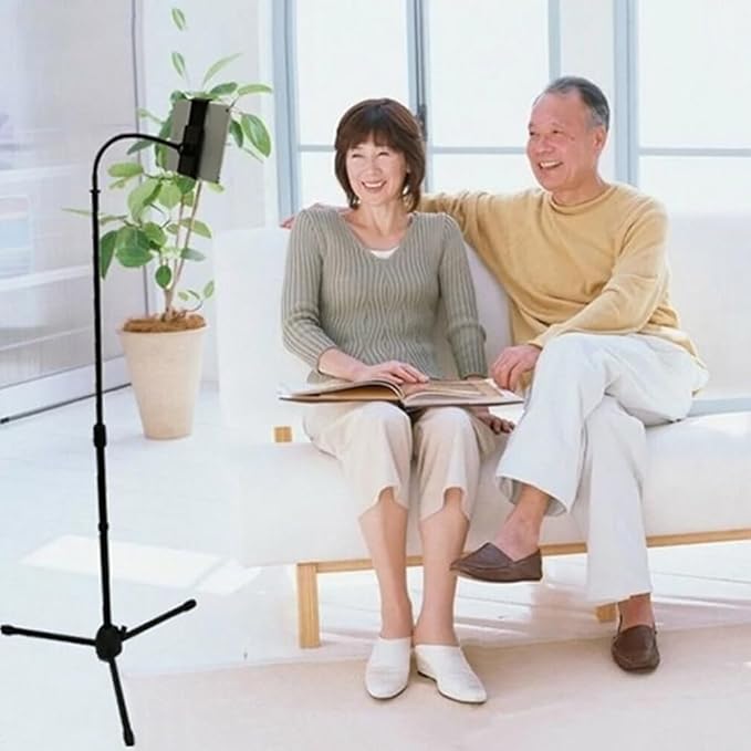 Universal Height Adjustable Mobile Phone Floor Stand Holder | Perfect for Every Mobile Device | Hands-Free Convenience Image