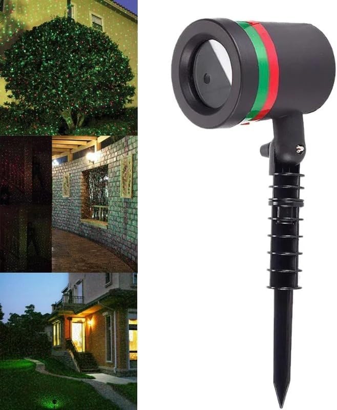 Indoor and Outdoor Laser Light Projector | Instantly Illuminate Your Home with Thousands of Dazzling Stars | Perfect for Parties, Holidays, and Décor Image
