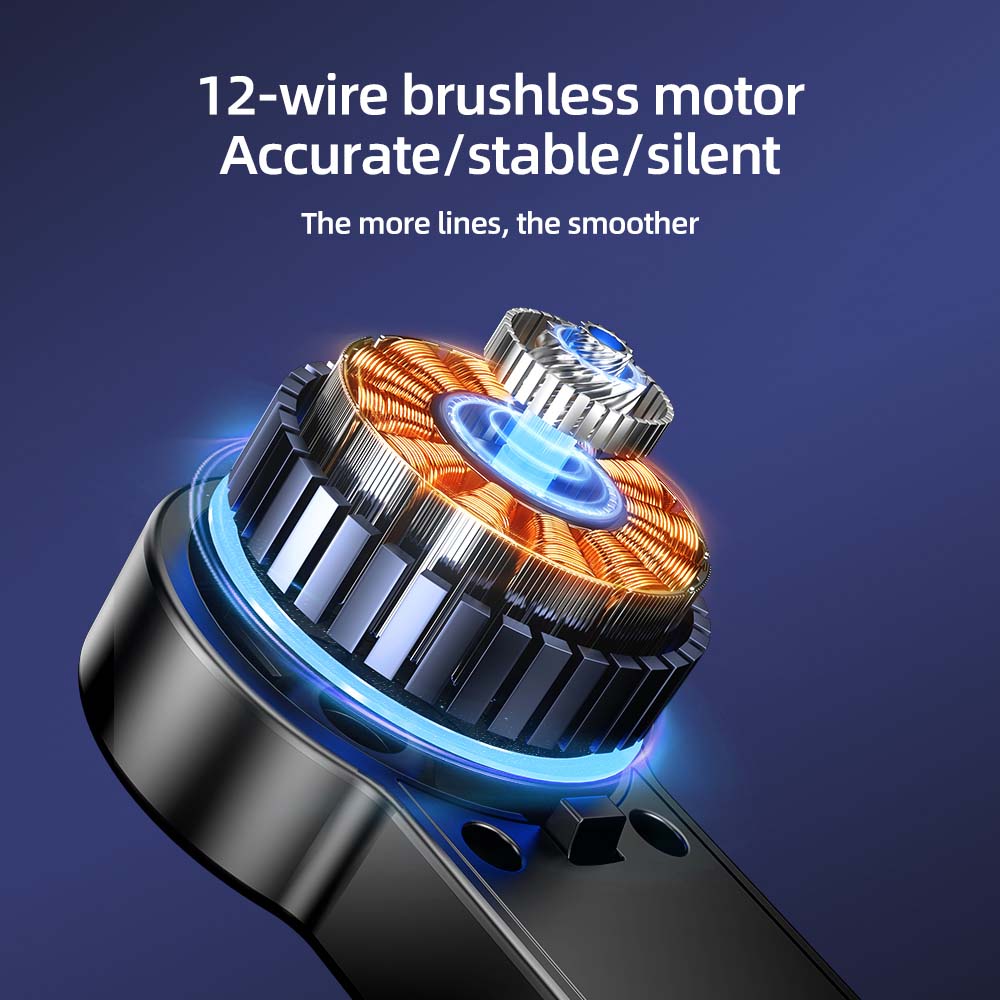 Q31 Handheld Gimbal Stabilizer -  Smartphone Stabilizer with Face Tracking, Wireless Remote & Tripod Stand Image