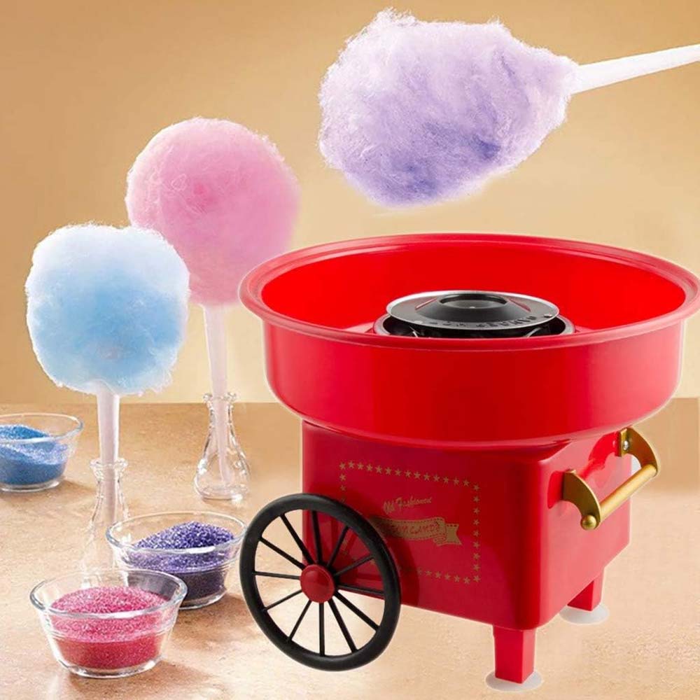 Cotton Candy Machine Maker - Easy to Use & Clean, Mini Cotton Candy Floss Maker for Birthdays & Parties, Fashionable Design, Fun & Sweet Treats for All Ages Image