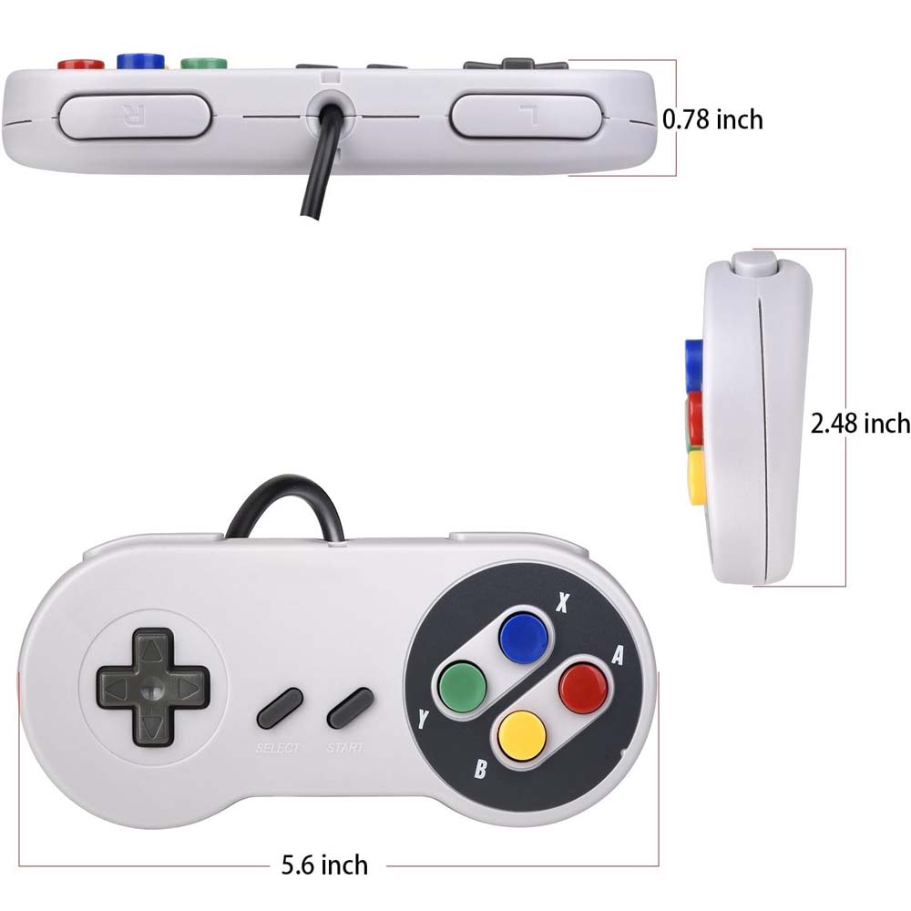 Retro Classic 620-Game Console – Mini Vintage Gaming System with 2 Controllers, AV Output – Perfect Easter Gift for Kids & Adults Image