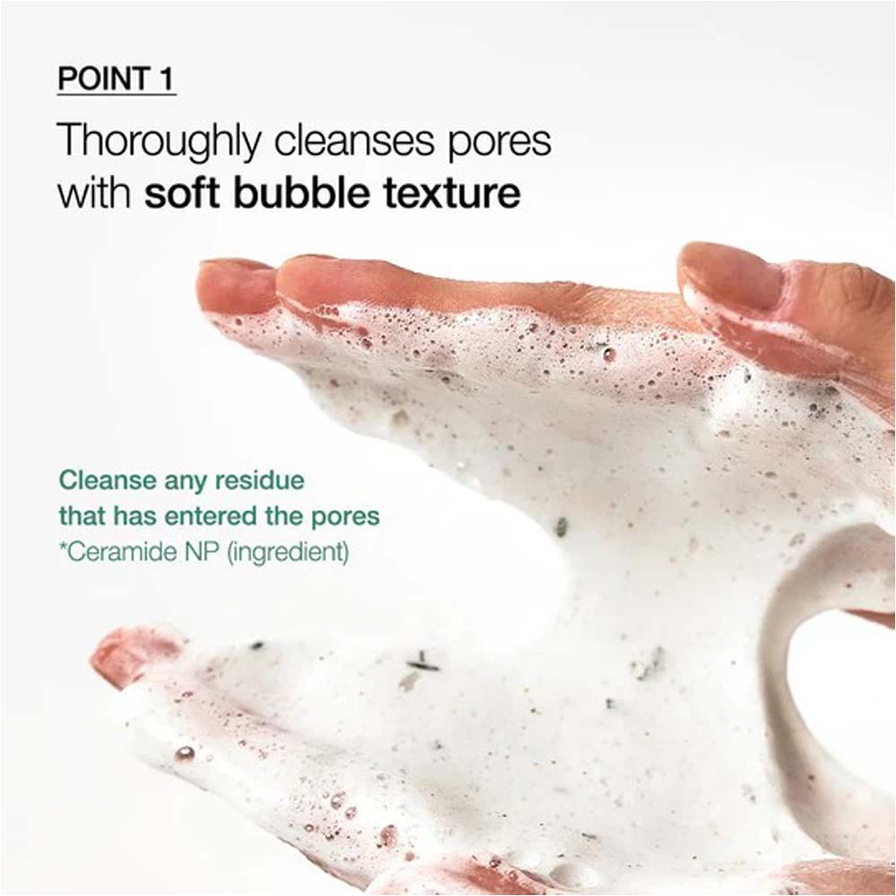 ANUA Heartleaf Quercetinol Pore Cleansing Foam - Deep Cleansing & Moisture Balance for All Skin Types, 150ml Image