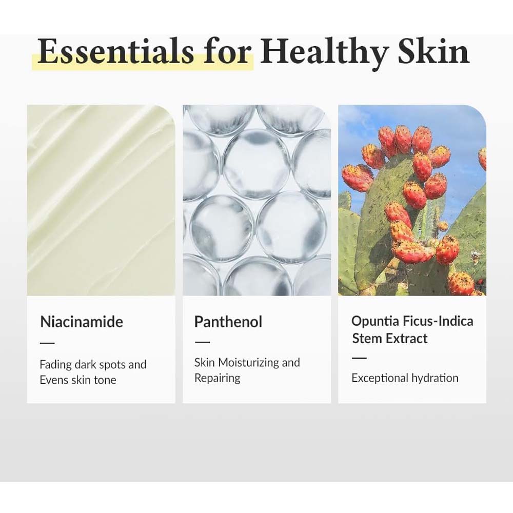 345 Relief Cream - Daily Face Moisturizer with Niacinamide & Panthenol, Soothing Blemish Care, Vegan Korean Skincare, 1.69oz Image