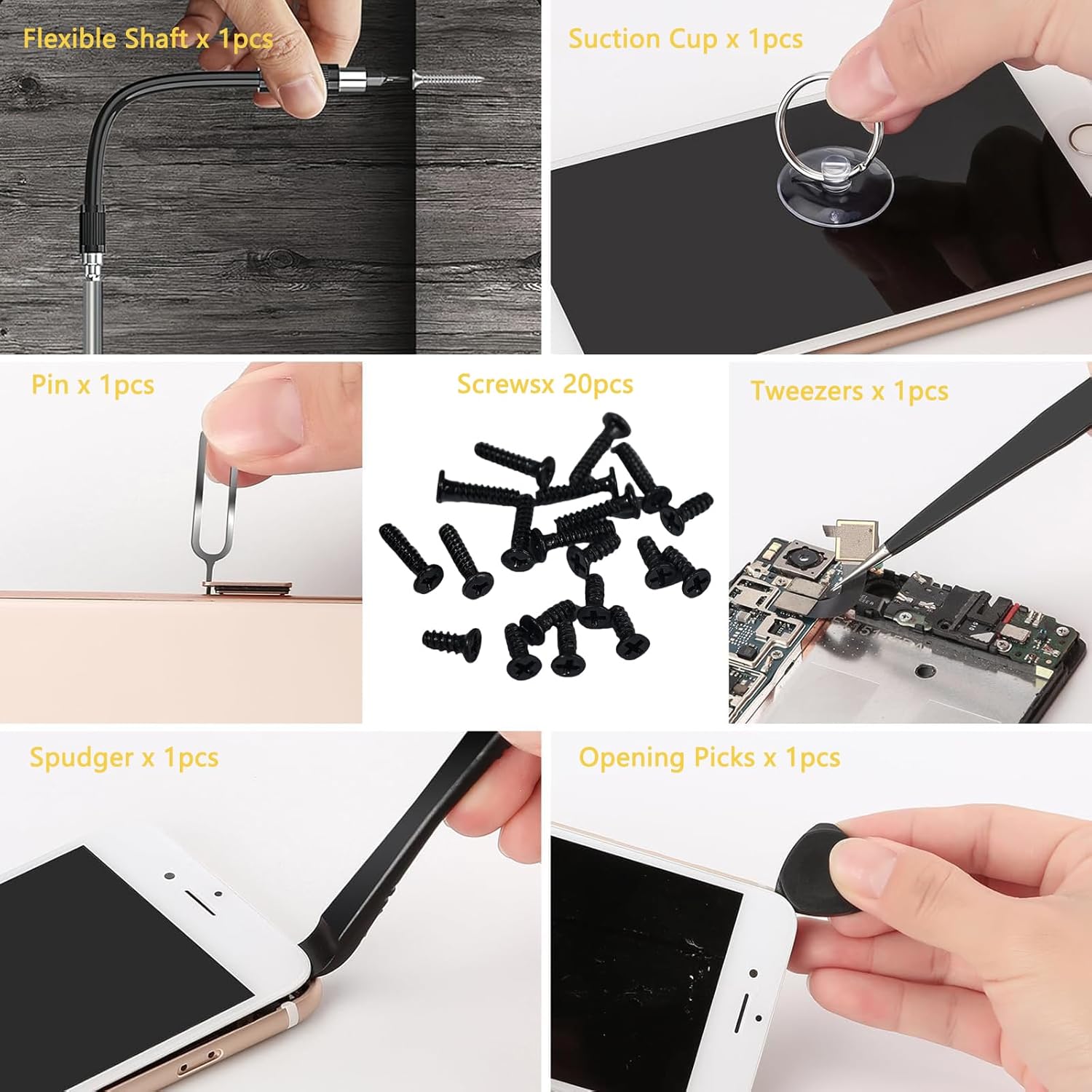 150-in-1 Precision Screwdriver Set - Small Electronics Repair Tool Kit with Case, Compatible with PC, Laptop, iPhone, MacBook, Glasses, Doorbell, Watches, PS5, Xbox Controller, RC | Magnetic Mini Screwdriver Set for DIY & Professional Use | Portable, Compact, Durable | Multi-Tool for Electronics, Home, and Office Image