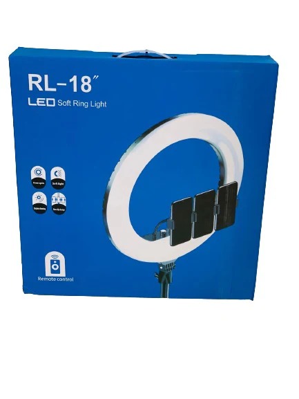 RL-18 LED Ring Light – LED Soft Ring Light for Perfect Illumination Image