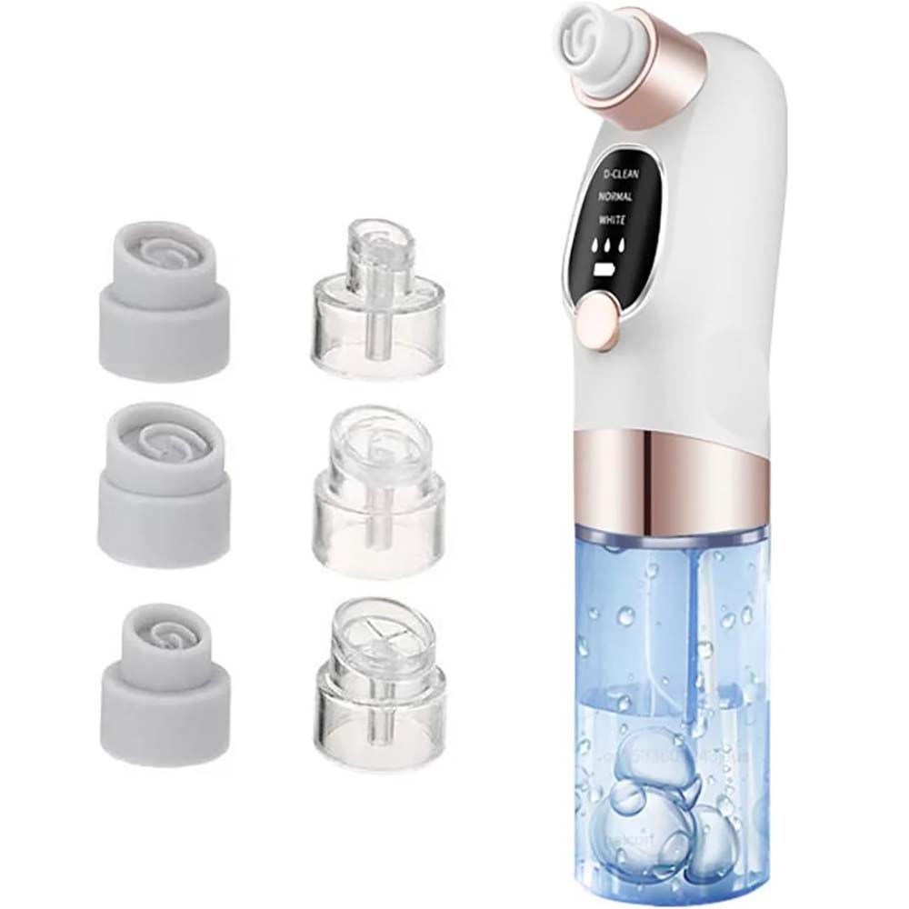Blackhead Suction Remover Vacuum Pore Cleaner. Electric facial tool for deep cleaning blackheads & unclogging pores. Waterproof. Image